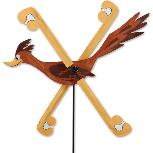 Premier Kites 28 Inch Road Runner Whirligig Wind Spinner (Part Number 21803) - Playful Charm for Your Outdoor Space
