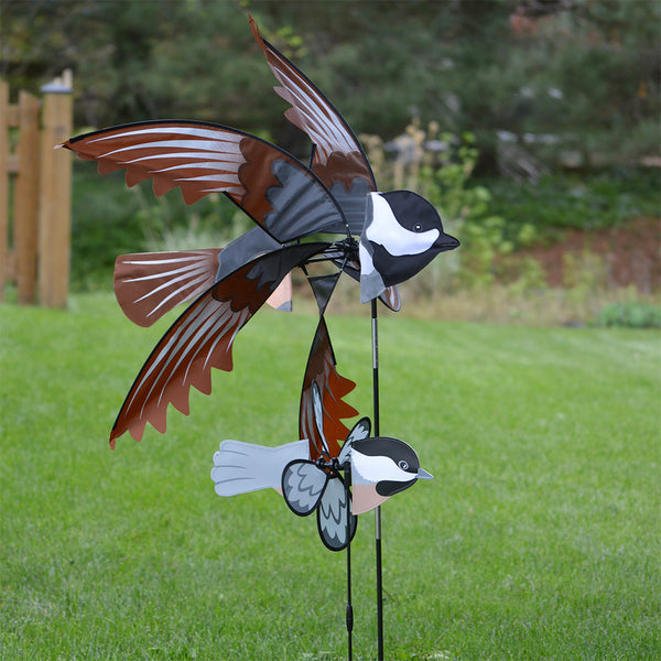 Premier Kites 18 Inch Chickadee Bird Petite Wind Spinner - Part Number 24907