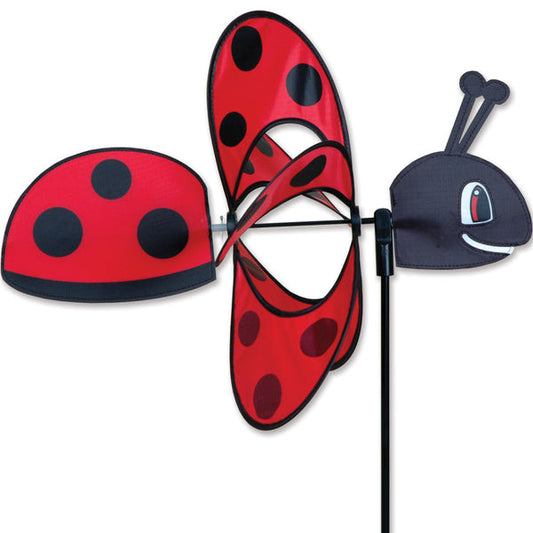Premier Kites 18 inch ladybug whirligig wind spinner (part number 25022)