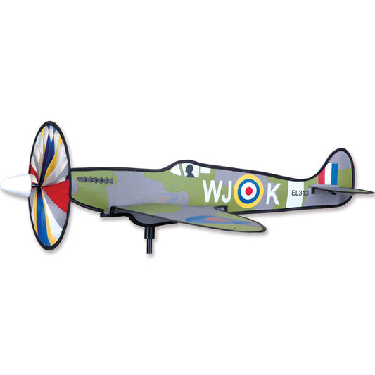 Premier Kites 30 Inch World War 2 Spitfire Airplane Wind Spinner - Part Number 26311