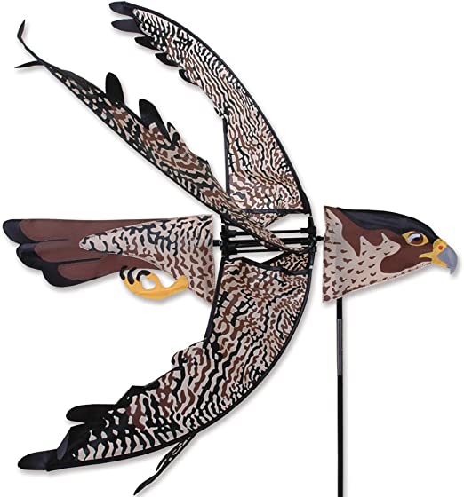 Premier Kites 32 Inch Peregrine Falcon Bird Wind Spinner Part Number 25131