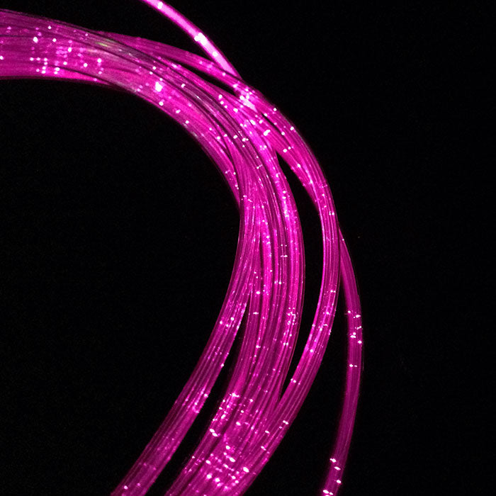 7 Strand Fiber Optic Sparkle Cable (4mm Total Diameter) - Sold by the Foot