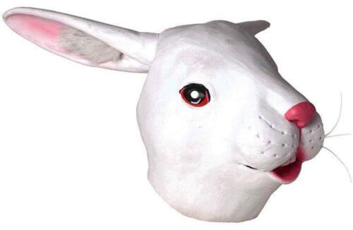 Forum Novelties Men's Deluxe Latex Rabbit Mask - Transform into the Enigmatic White Rabbit